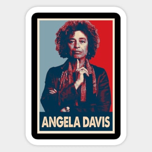 Davis Portrait Bold and Empowering T-Shirt Design Sticker